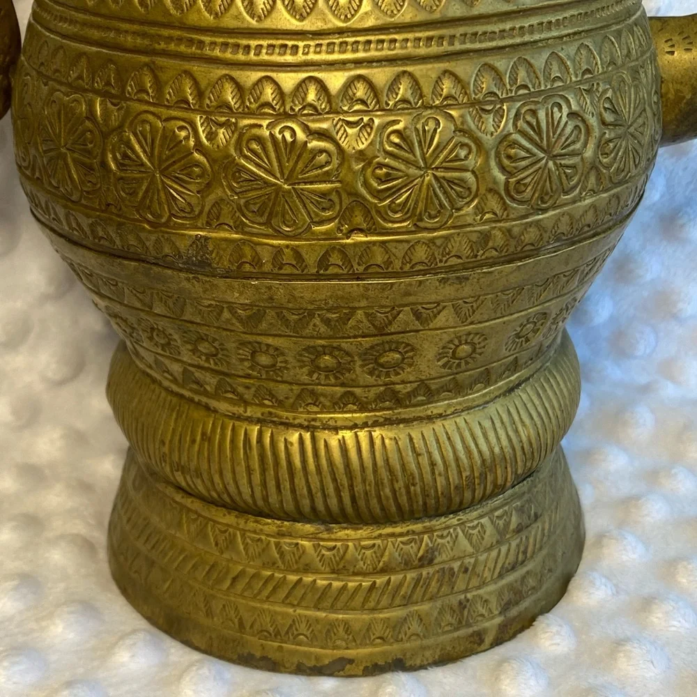 Vintage Brass Ewer/Pitcher - Picture 6 of 8